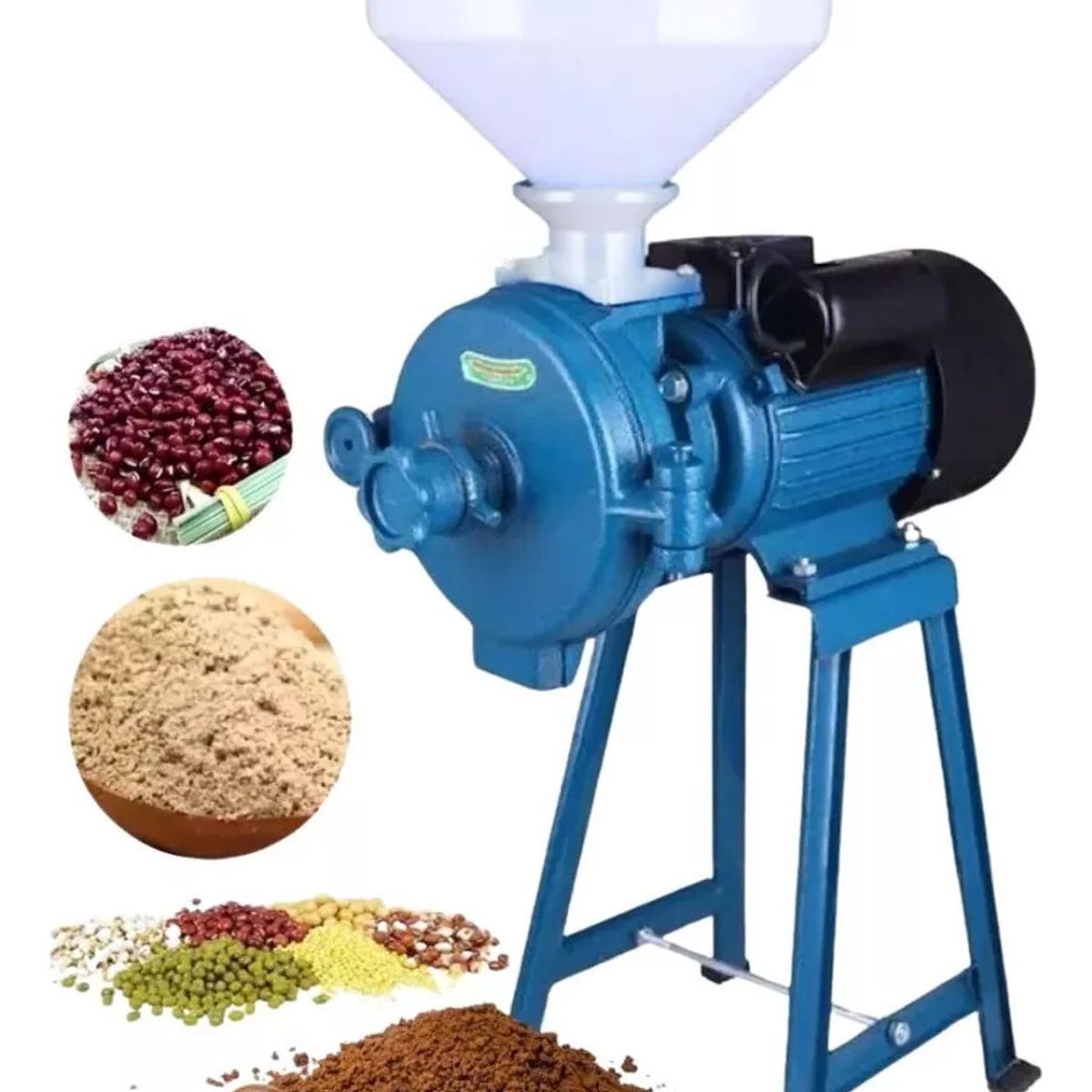 ALTERNATIVE - Molino Electrico Disco Metal Moledora De Granos y Choclo Seco