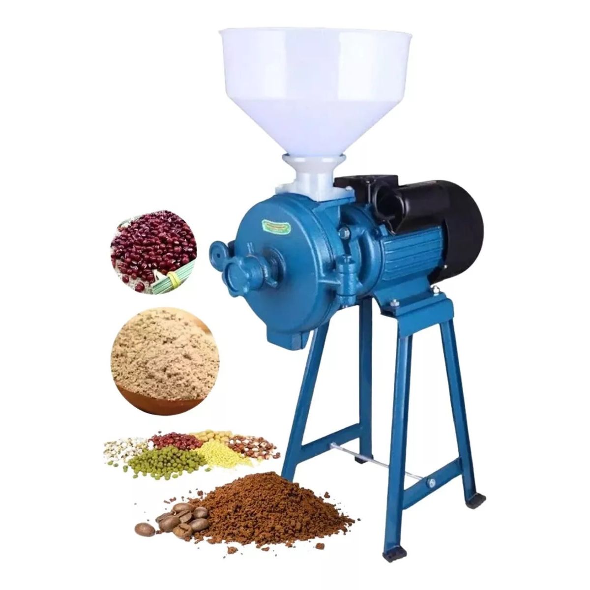 ALTERNATIVE - Molino Electrico Disco Metal Moledora De Granos y Choclo Seco