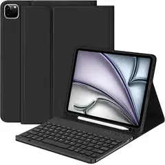 GENERICO - Carcasa Funda Con Teclado Para iPad Pro 13" 2024