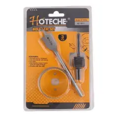 HOTECHE - Kit Sierra Copa 3 Pzs Instalación De Chapas 601011