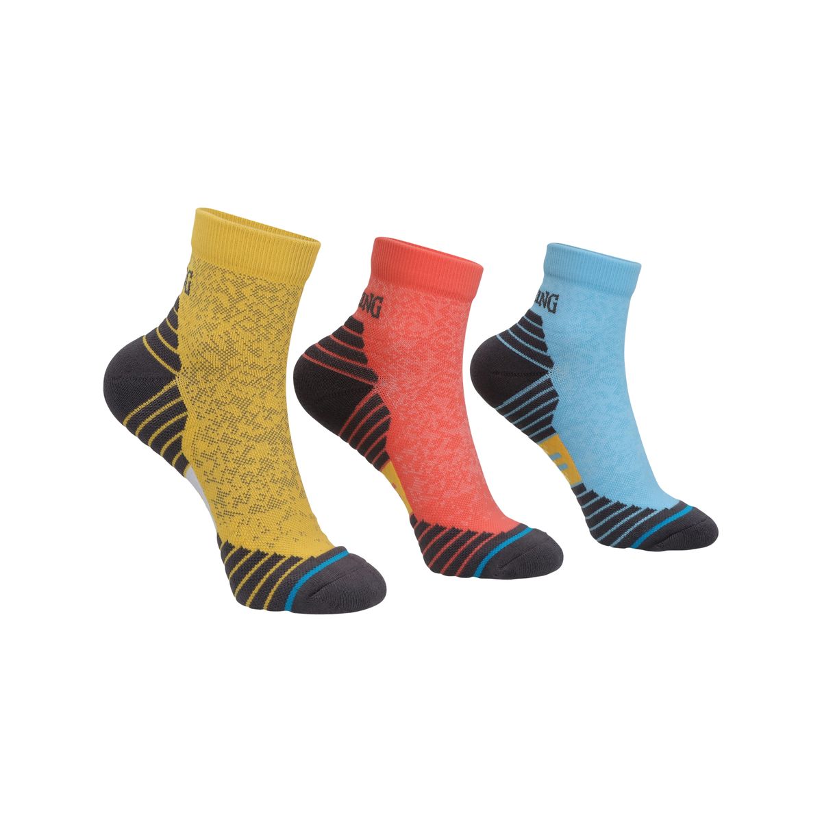 SPALDING - Calcetines Deportivos Medios Spalding Tripack Multicolor