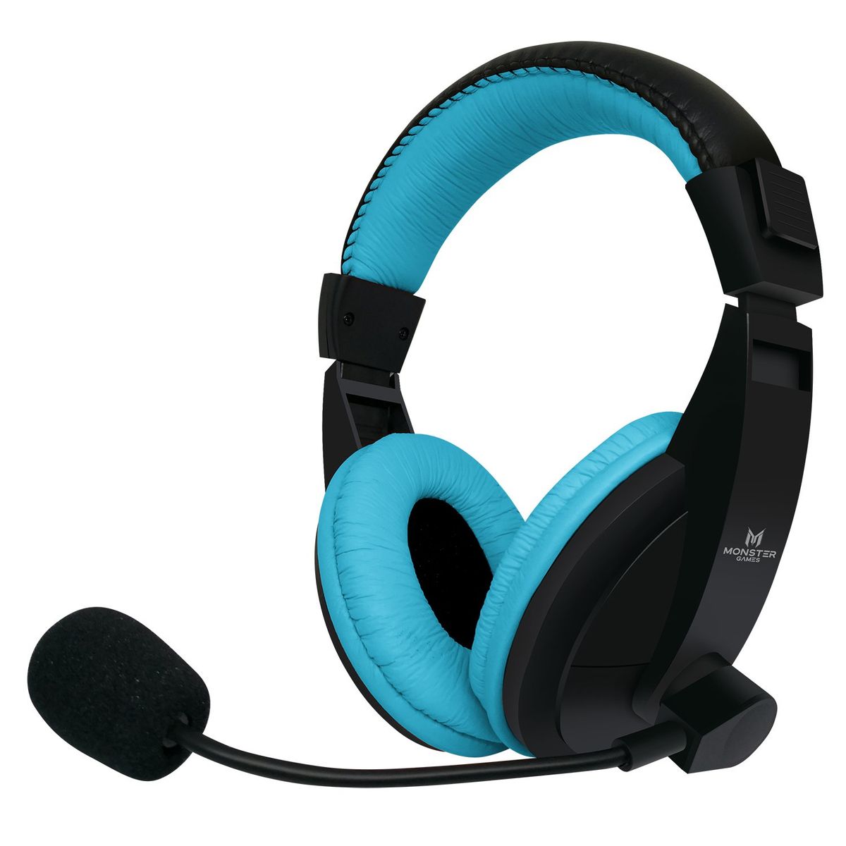 MONSTER GAMES - 550BL HEADSET GAMER MONSTER LOUD BLUE Open box