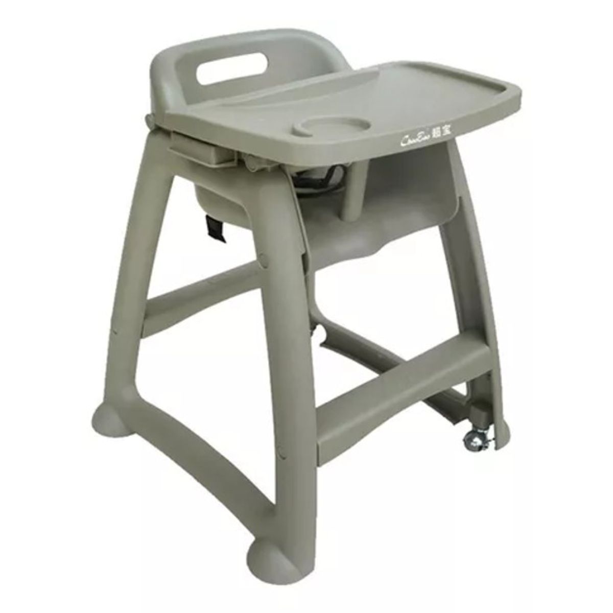 GENERICO - Silla De Comedor Para Bebé con Ruedas y Mesita