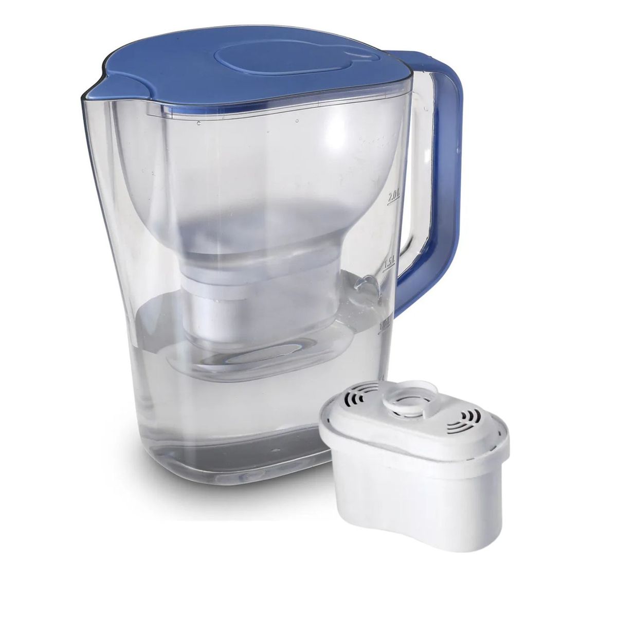 FLOWMAK - Jarro purificador de agua 3,5 Litros con Filtro adicional Flowmak