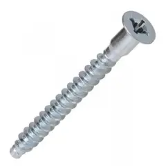GENERICO - Tornillo Sobervio Zinc 3/16x2 100 unds
