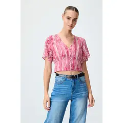 IO - Blusa Fantasia Rojo