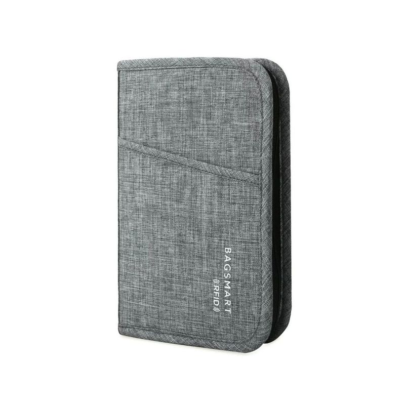 BAGSMART - Bagsmart Porta Pasaporte LAX - Gris