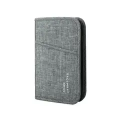 BAGSMART - Porta Pasaporte LAX - Gris