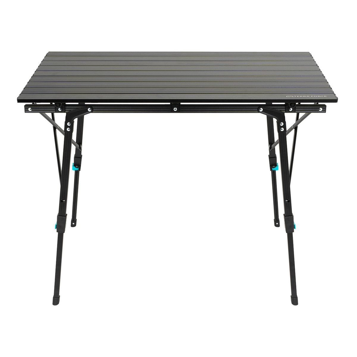 TERRA FORCE - MESA DE CAMPING ALTURA AJUSTABLE COLBÚN - NEGRO