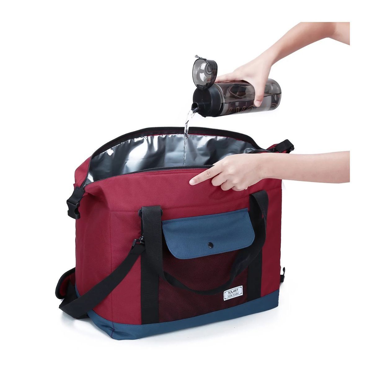 TOURIT - Tourit Mochila cruzada aislante Budgerigar 36 latas