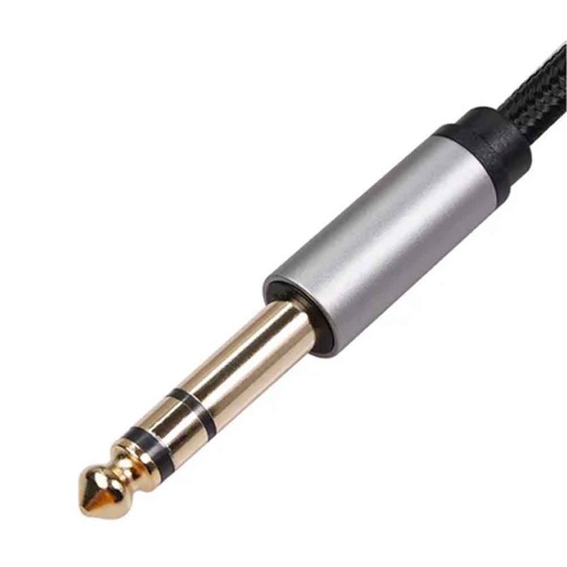 GENERICO - Cable Extensor De Audio Jack 35mm Macho A 635mm Hembra