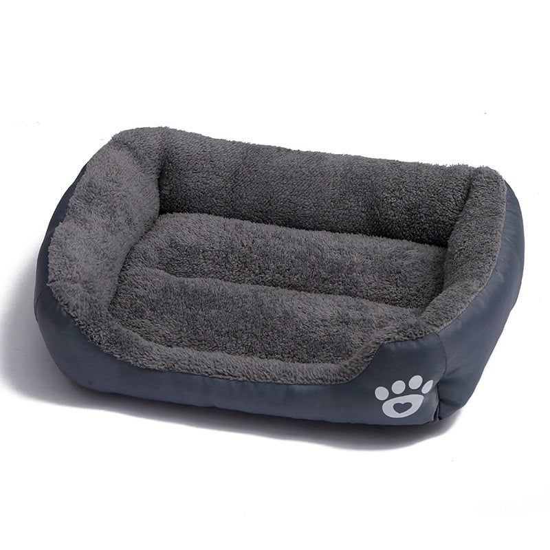 GENERICO - Cama Ultrasuave para mascotas Color GrisTalla M