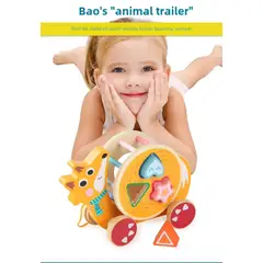 GENERICO - Juguete De arrastre Tortuga cocodrilo perrito mix Cd10030