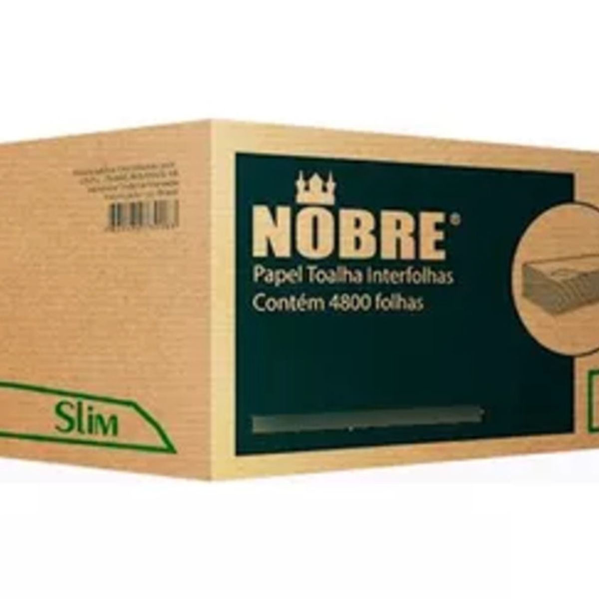 NOBRE - Caja Toalla De Papel Interfoliado 240 Hojas 20 Cm 20 Packs.
