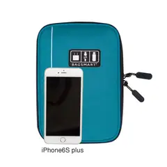 BAGSMART - Organizador electrónico Glendora para viajes- Azul