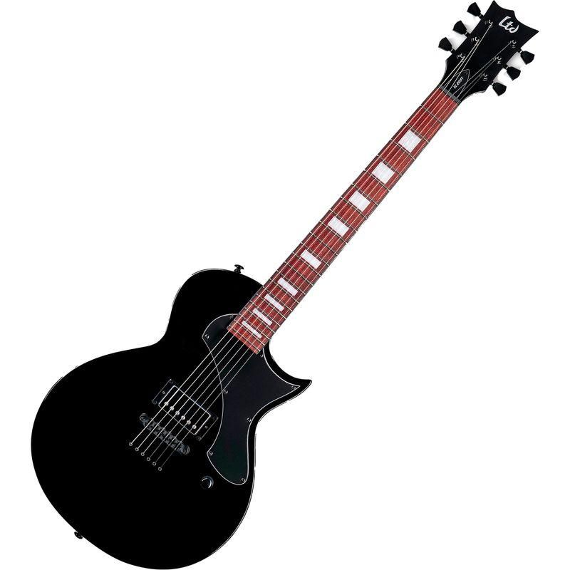 LTD - Guitarra Eléctrica Flat Top LTD EC201 FT - Black
