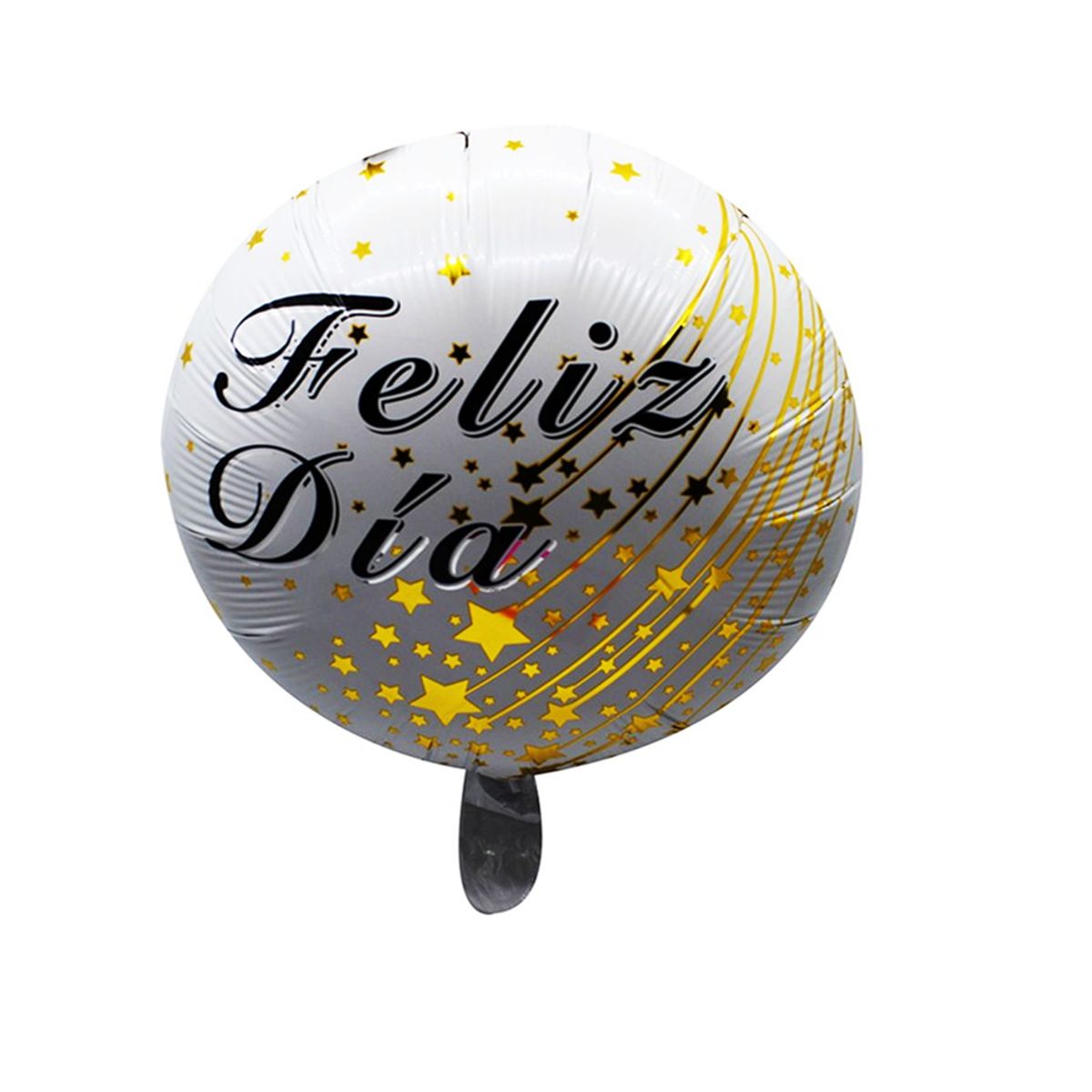 GENERICO - Pack 50 Unidades De Globos Feliz Dia 45 Cm