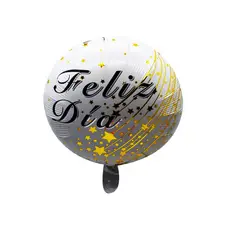 GENERICO - Pack 50 Unidades De Globos Feliz Dia 45 Cm