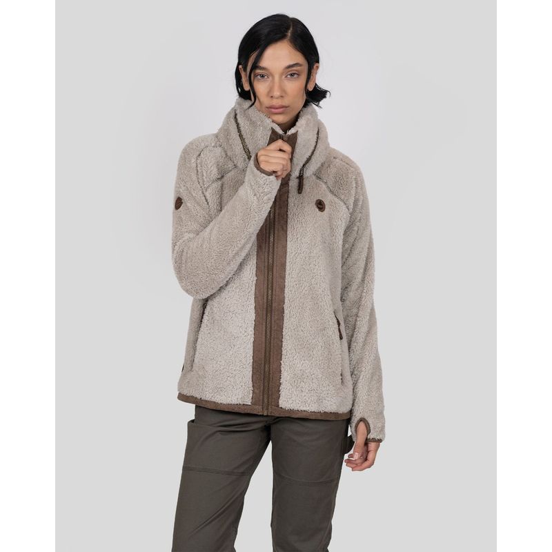 GNOMO - Fleece Hoodie Eco Beggra Mujer Gnomo