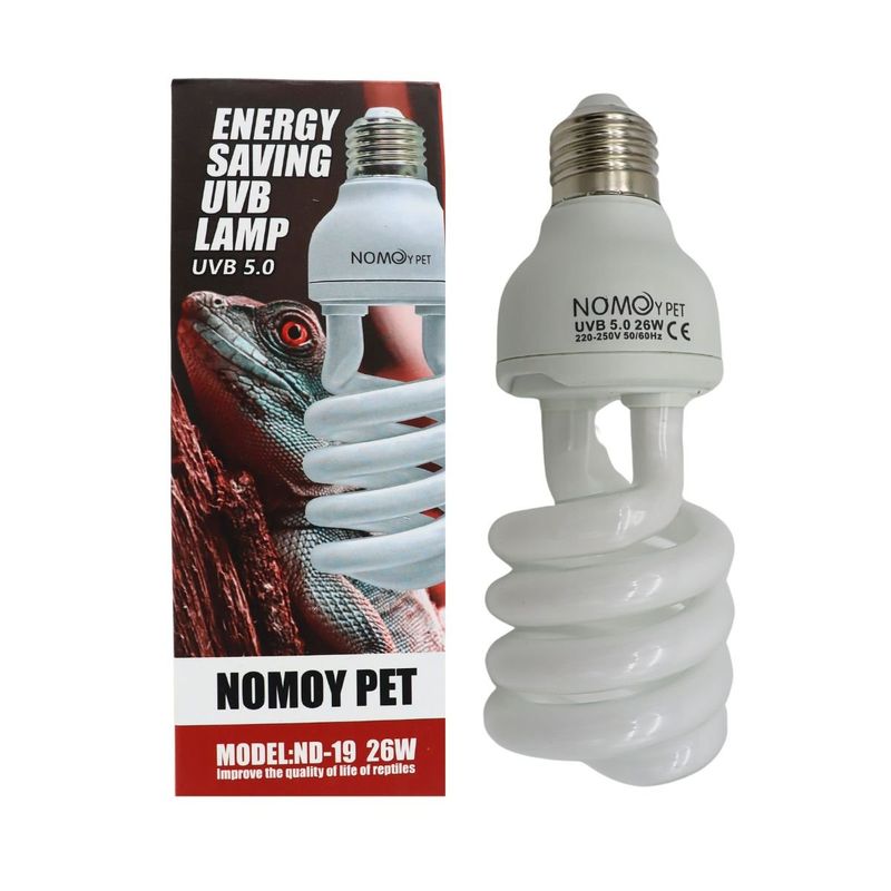 GENERICO - Ampolleta 26w Uvb 5.0 Tortugas Reptiles Nomoy Pet