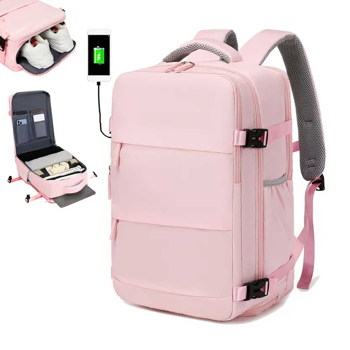 GENERICO - Mochila de viaje Viral - Multifuncional Capacidad 30 Lts