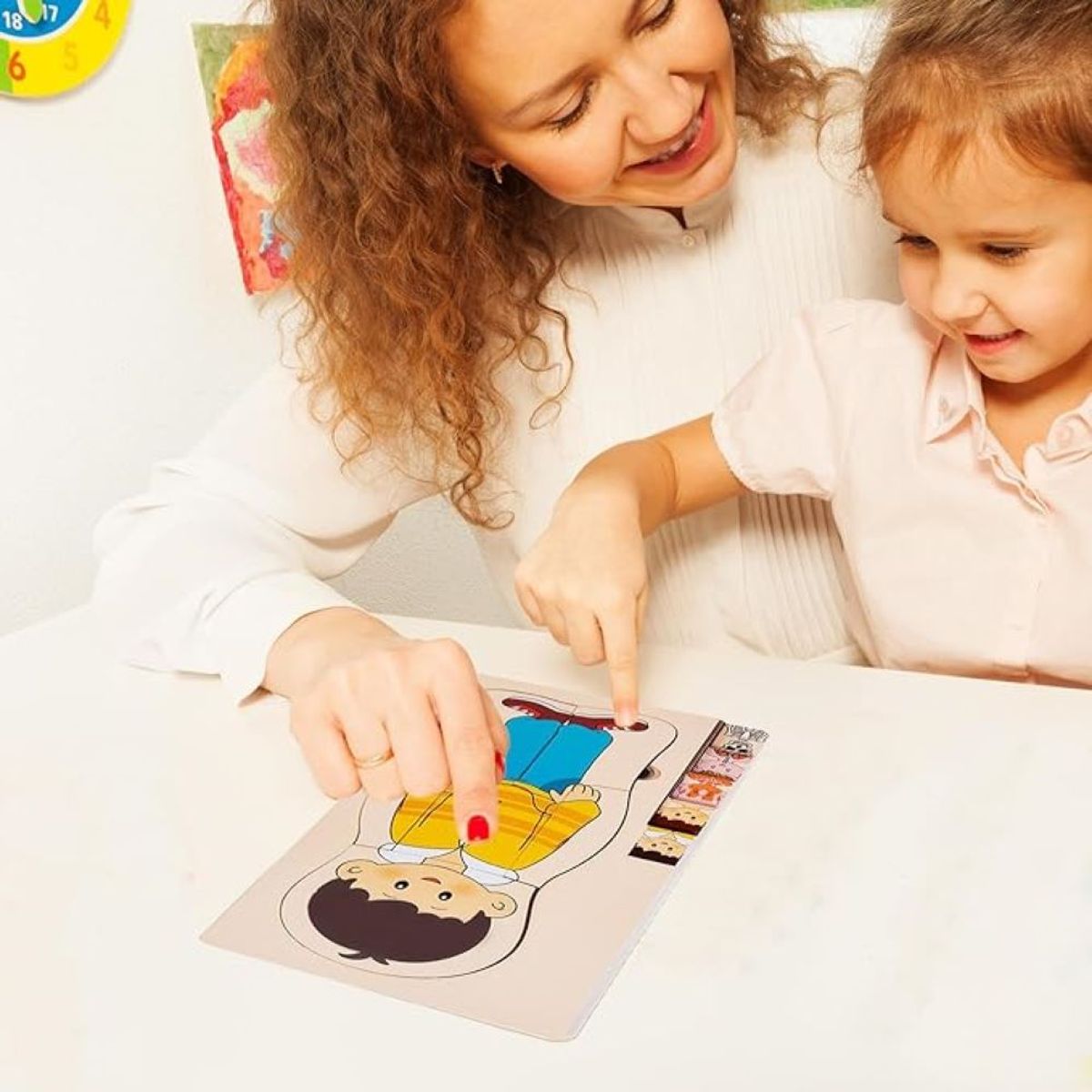 GENERICO - Rompecabeza Puzzle Cuerpo Humano - Material Didactico Madera