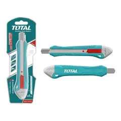 TOTAL - Corta Carton Cuchillo Cartonero 9mm X 80mm Tht5110916