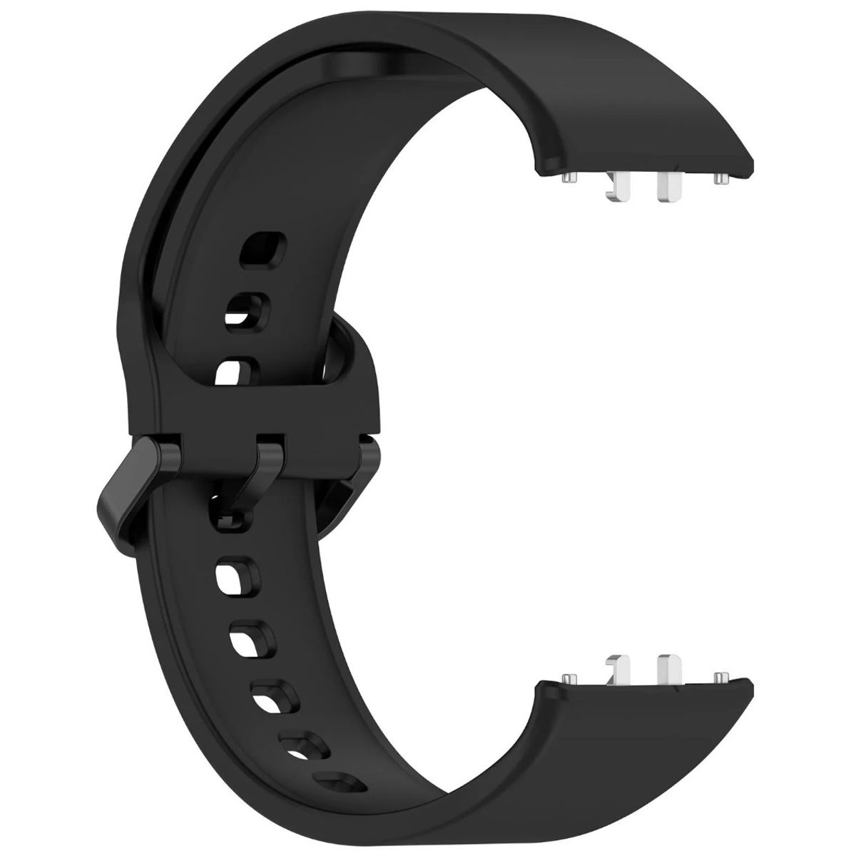 BANANA TIENDA - Correa De Silicona Compatible con Samsung Galaxy Fit 3 R390 Negro