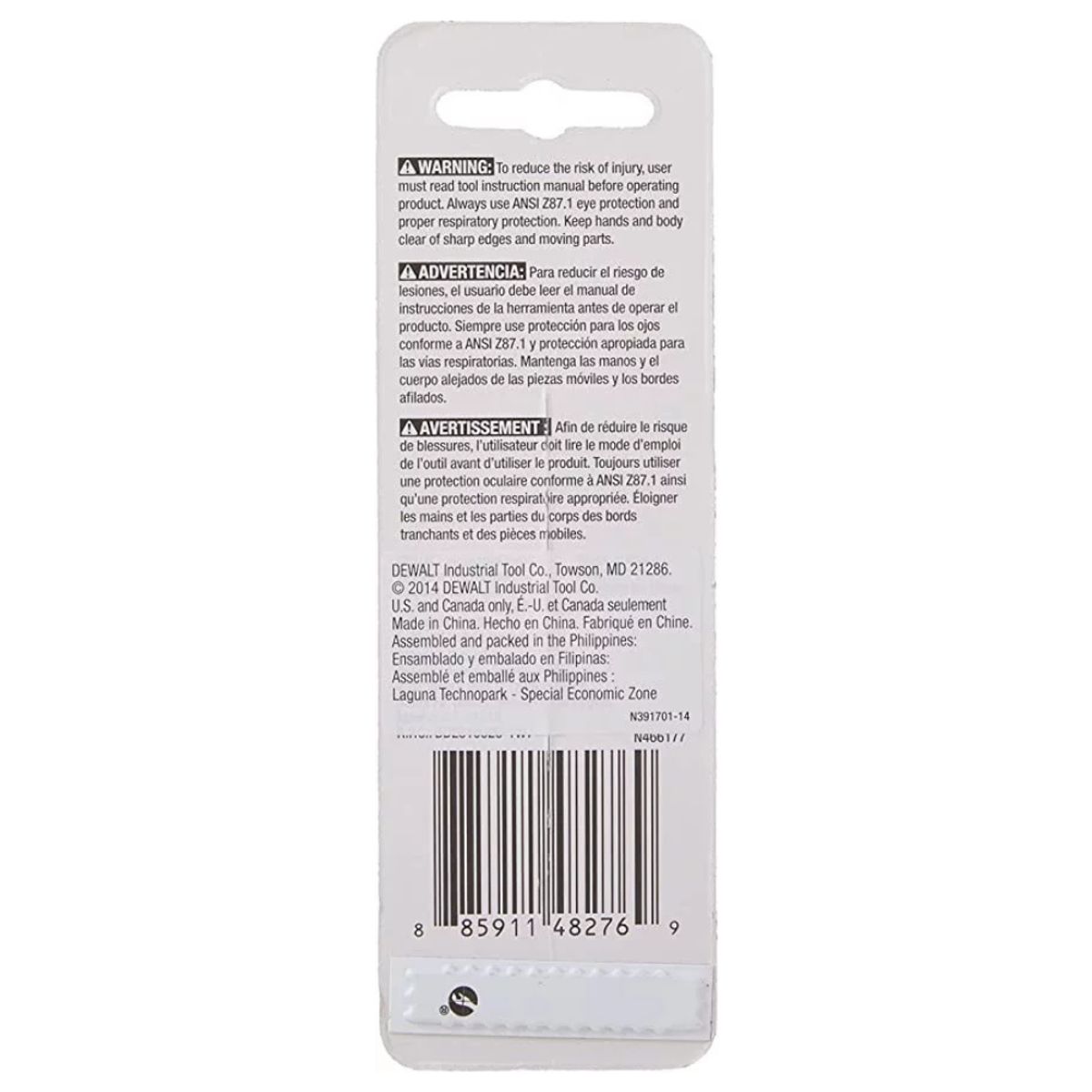 DEWALT - Broca Impacto Punta Macho 5/16''-18 Dewalt Dwadtqtr51618