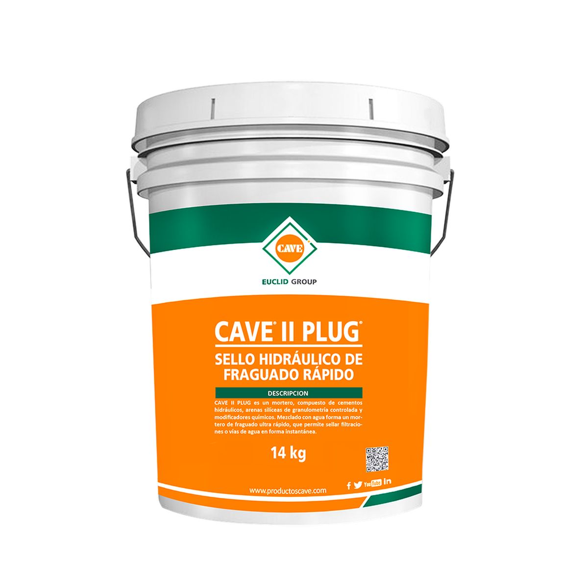CAVE - CAVE II PLUG - Sello hidraulico Tineta 14 kg