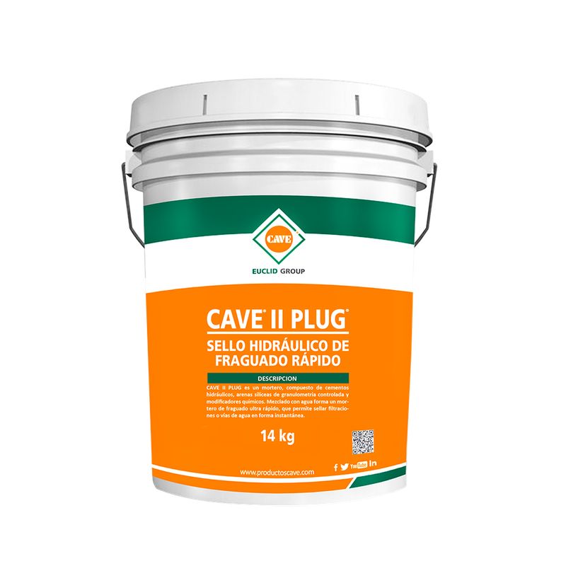 CAVE - CAVE II PLUG - Sello hidraulico Tineta 14 kg