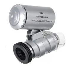 BAUL MAGICO - Mini Microscopio Bolsillo 60x Con Luz Led Y Uv B19