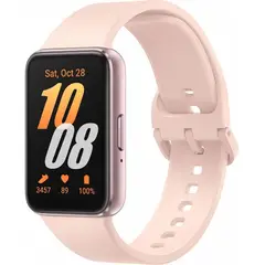 GENERICO - Correa De Silicona Para Samsung Galaxy Fit 3 R390 Rosa