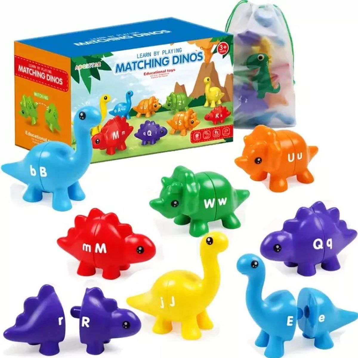 GENERICO - Dinosaurio Juguete Para Niños 10 Piezas Juego Didáctico