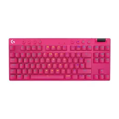 LOGITECH - TECLADO PRO X TKL LIGHTSPEED MAGENTA