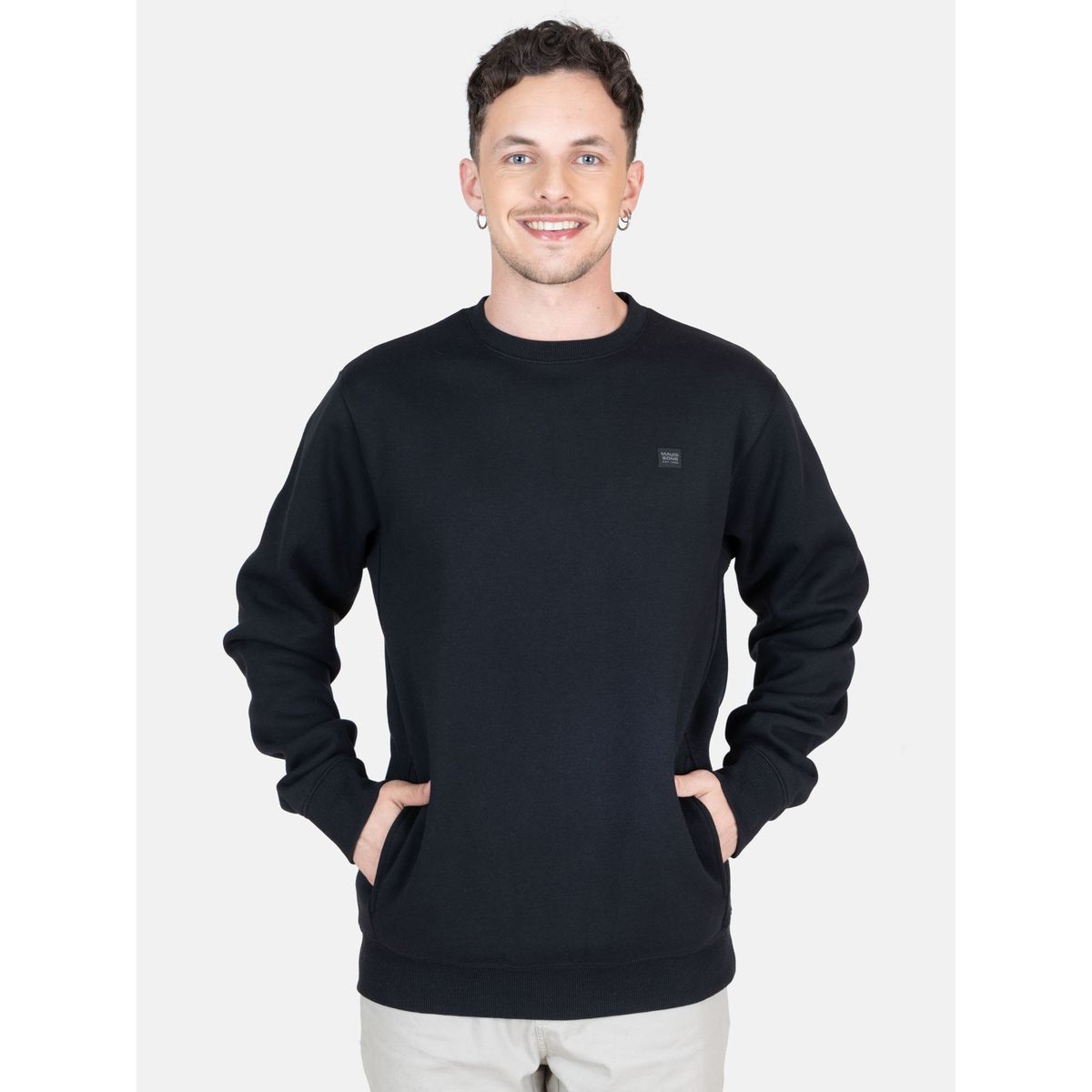 MAUI AND SONS - Poleron Javily Hombre Negro Maui And Sons - Negro