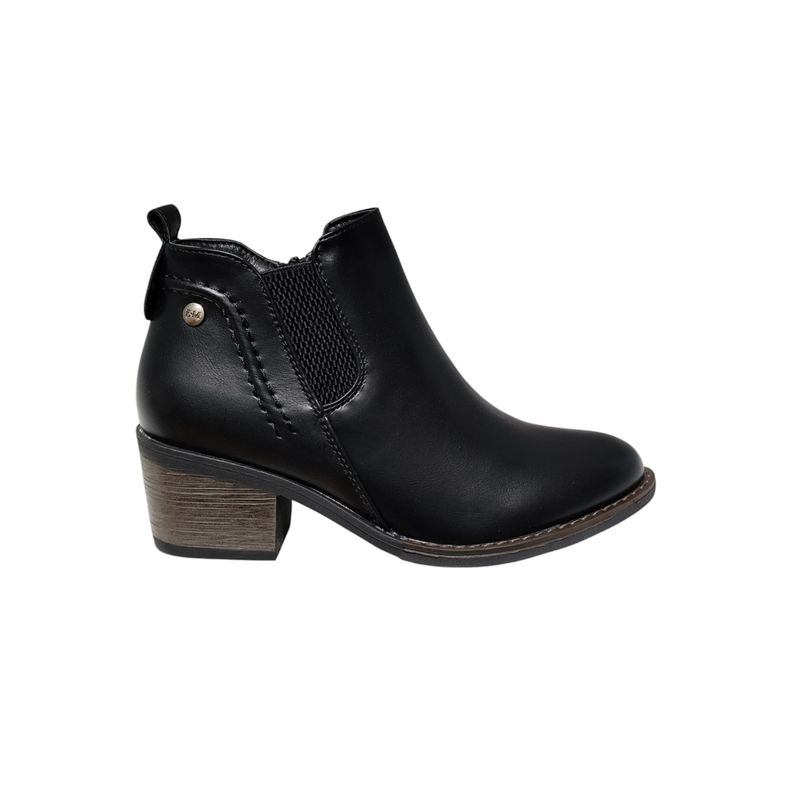 BOTELI - Botin Negro  para Dama   M446. Horma Pequeña