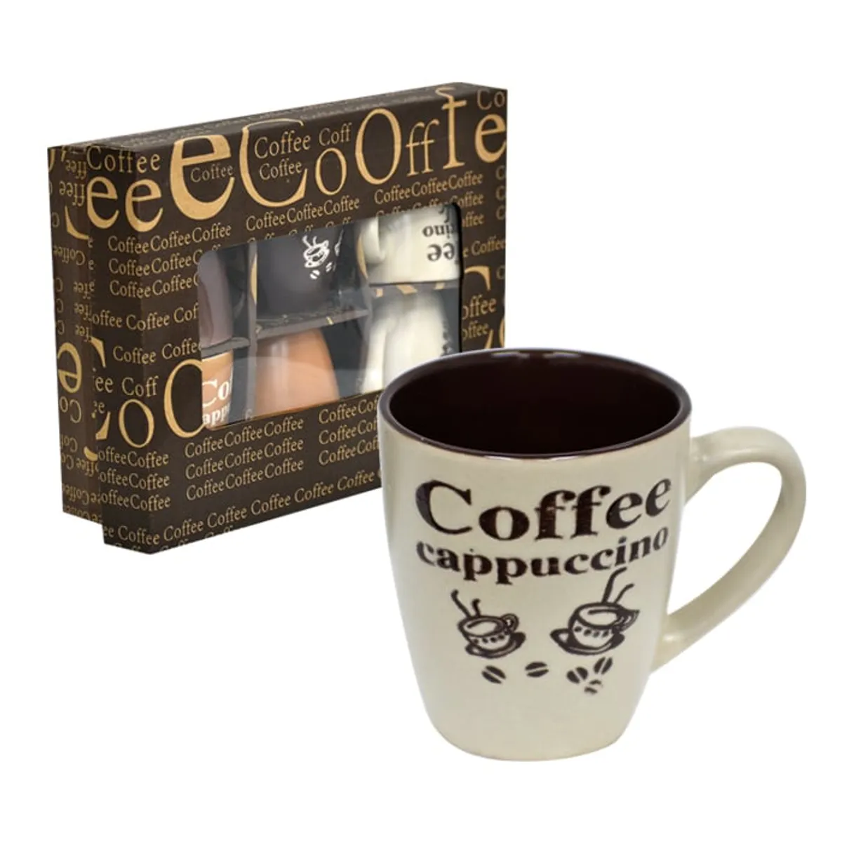 MSA MUEBLES SANTA ANA - Set Tazones Capuccino 6 Unidades