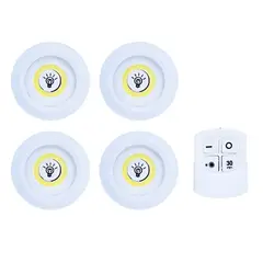 GENERICO - Luces con control a pilas 3 luces