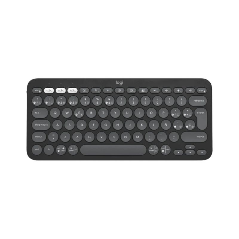 LOGITECH - TECLADO LOGITECH PEBBLE 2 K380 GRAFITO