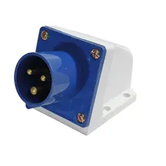 GENERICO - Enchufe Industrial Macho Sobrepuesto 2P+T 16A 220V IP44