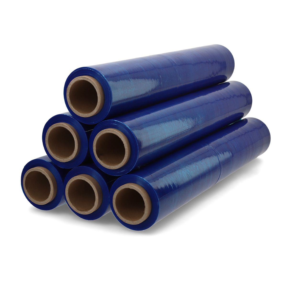 GENERICO - Film Stretch Azul 1,7kg (350m) Pack Mayorista - Caja 6 Uds