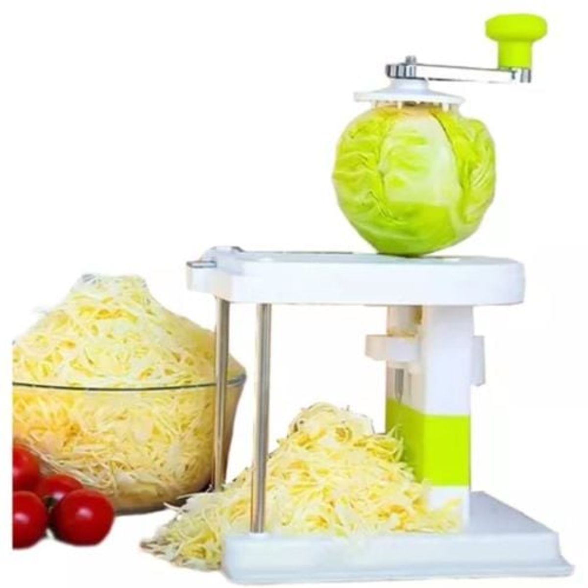 GENERICO - Maquina Cortador Rallador De Repollo Manual Triturador