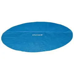 INTEX - Cubierta Piscina Solar De Polietileno Azul 3,66m 28012