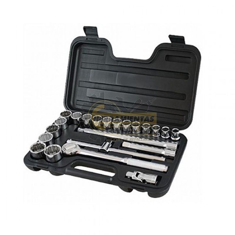 STANLEY - JUEGO DADOS M1/2 23PZA  12-30MM 86-531 STANLEY