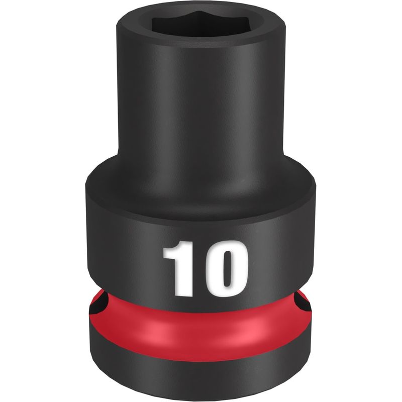 MILWAUKEE - DADO DE IMPACTO CORTO  C 1/2 X 10 MM. 49-66-6242 MILWAUKEE