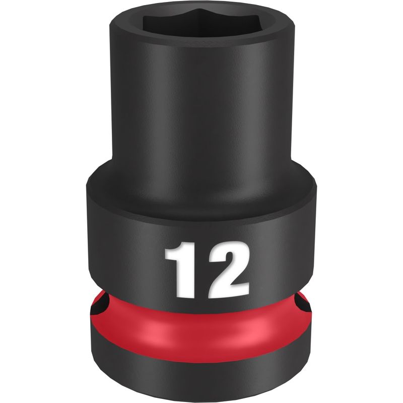 MILWAUKEE - DADO DE IMPACTO CORTO  C 1/2 X 12 MM. 49-66-6244 MILWAUKEE