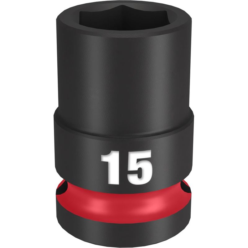 MILWAUKEE - DADO DE IMPACTO CORTO  C 1/2 X 15 MM. 49-66-6247 MILWAUKEE
