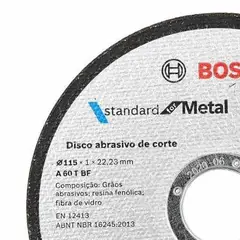 BOSCH - DISCO CORTE METAL 9 X 30 MM