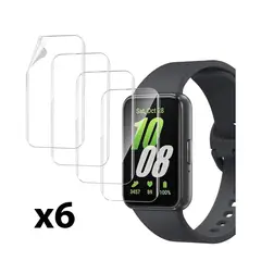 GENERICO - Lamina Pantalla Para Galaxy Fit 3 R390 (6un) Hidrogel